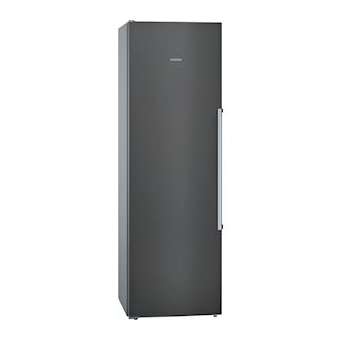 REFRIGERATEUR 1P 186X60X65 NOIR INOX|Siemens pose libre-SSMKS36VAXEP