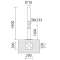 POLE D.76 W/FLANGE H.4,5M O.E.WHITE
