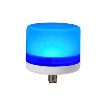 E-LITE: balise LED bleu IP66 24VDC QC M12|Sirena-ENA28241