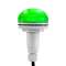 Feu led encastrable P50 S vert 12/24VCACC IP66 miltifonction presse-étoupe M12|Sirena-ENA91324