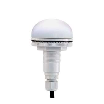 feu multicolore led encastrable P50 RGB 12/24VCACC IP66 presse-étoupe M12|Sirena-ENA91337