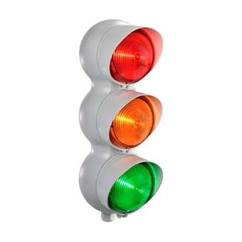 TLINE: feu de signalisation tricolore rouge/orange/vert IP66 120/240VAC|Sirena-ENA69789