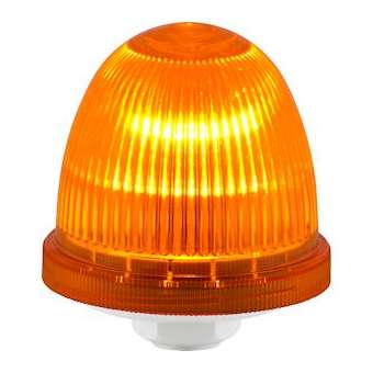 OVULUX FLASH M, clignotant, ampoule incandescence, IP65, V24/240AC, base grise|Sirena-ENA30112