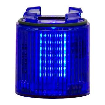 BABYTWS: élément lumineux bleu - lumière fixe - lentille colorée - V24ACDC|Sirena-ENA36451