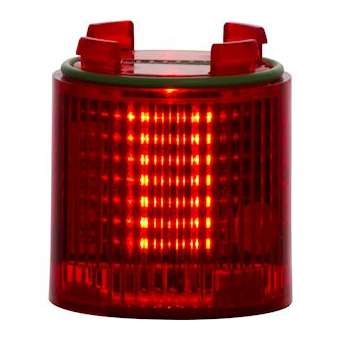 BABYTWS: élément lumineux rouge - lumière fixe - lentille colorée - V24ACDC|Sirena-ENA36453