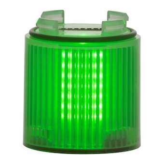 BABYTWS: élément lumineux vert - lumière fixe - lentille colorée - V24ACDC|Sirena-ENA36454