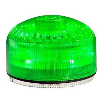 Mline: combiné sonore/lumineux vert - fixe/flash - 105dB - 32 sons - IP65|Sirena-ENA90364