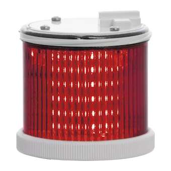TWS LED: élément lumineux rouge - lumière fixe - lentille colorée - V240AC|Sirena-ENA36493