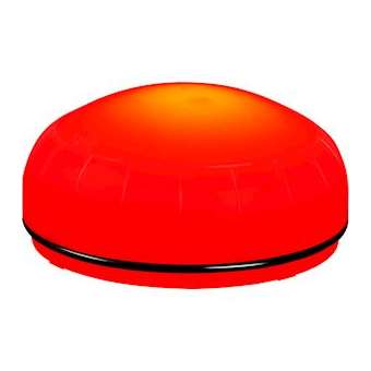 Mline: feu LED rge - fixe/clignotant/stroboscopique - lentille opaline - IP66|Sirena-ENA90503