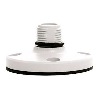 TWS BS: pied de fixation à plat pour colonne de signalisation - gris|Sirena-ENA27760