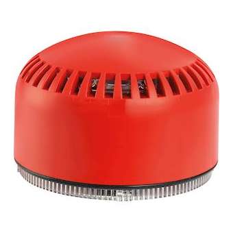 Mline: sirène électronique - 105dB - 32 tonalités - IP65 - rouge|Sirena-ENA90358