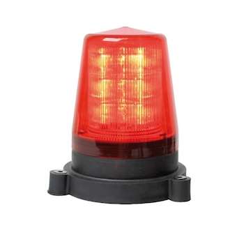 Feu LED multimodes IP67 230Vca optique Rouge|AE&T-APQBLGLED2303