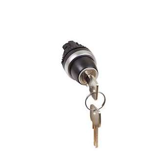 Bouton tournant non lum à clé N°455 IP69 Osmoz compo 2 positions fixes - 45DEG|Legrand-LEG023951