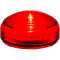 Mline : feu LED rge - fixe/clignotant/stroboscopique - lentille striée - IP66