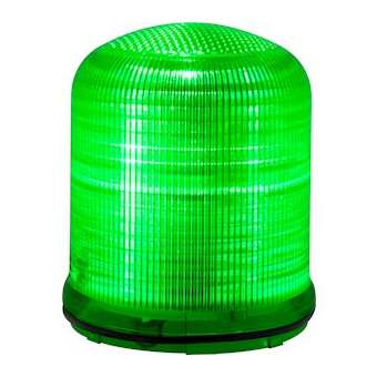 Mline: feu LED vert extra lumineux - clignotant/strobos/aleatoire - IP66|Sirena-ENA90854