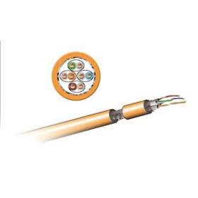 4 paires S/FTP LSHF-FR 750 Mhz Orange - Dca T1000M 60060184|Draka-DK4C7ISZHST