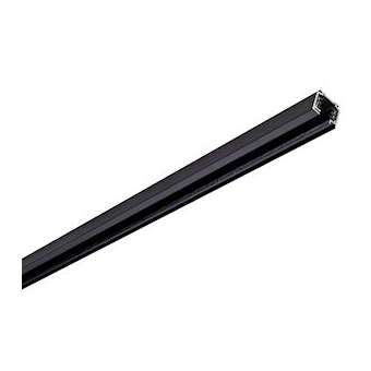 EUTRAC, rail 3 allumages, intérieur, en saillie, noir, 3m|SLV-DC5145300