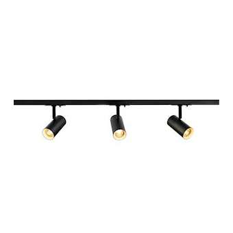 NOBLO SPOT, kit rail 1 allumage, intérieur, noir, LED, 22,5W, 2700K, 3 spots, 2|SLV-DC51002610