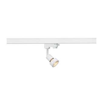 PURI TRACK, spot pour rail 3 allumages intérieur, blanc, GU10/QPAR51, 50W max|SLV-DC5153561