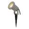 NAUTILUS 10, projecteur extérieur, rond, gris, GU10/QPAR51, 35W max, IP65