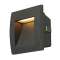 DOWNUNDER OUT S, encastré mural extérieur, anthracite, LED, 1,7W, 3000K, IP55