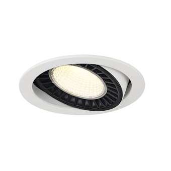 SUPROS, encastré de plafond intérieur, rond, 60DEG, blanc, LED, 31W, 4000K, IRC9|SLV-DC51003304