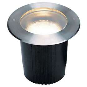 DASAR 215, encastré de sol, rond, inox 316, E27, max. 11W, IP67|SLV-DC5229200