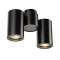 ENOLA B, spot double, applique et plafonnier, noir, GU10, max. 2x50W|SLV-DC5151830