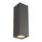 THEO UP/DOWN, applique intérieure, anthracite, GU10/QPAR51, 2x 50W max