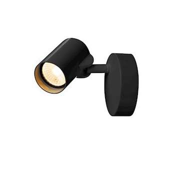 HELIA, Simple, applique/plafonnier, noir, LED 11W 3000K, 35DEG|SLV-DC5156500