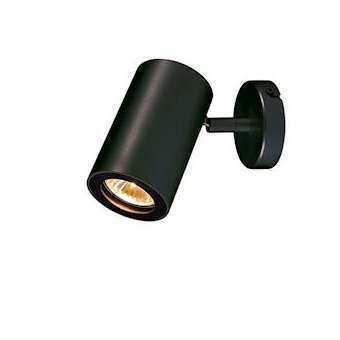 ENOLA B spot 1, applique et plafonnier, noir, GU10, max. 50W|SLV-DC5152010