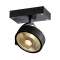 KALU, applique et plafonnier intérieur, simple, noir, GU10/QPAR111, 75W max