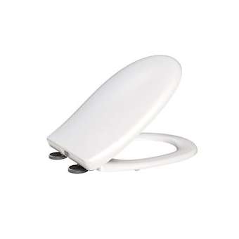 Abattant Zen 3 blanc en thermodur|Dubourgel grange-DBGABZ3DBL