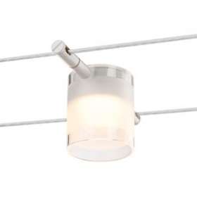 COMET LED, spot pour câble tendu T.B.T. intérieur, blanc, LED, 6,3W, 2700K|SLV-DC51002689