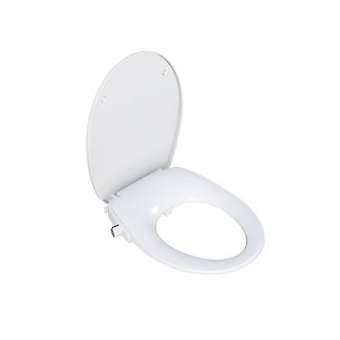 Abattant lavant PURE CLEAN blanc en Polypropylène|Dubourgel grange-DBG9800BIDU000