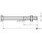 Boulon acier galvanisé 12x250mm