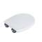Abattant Bemis HUDSON Ultra-Fix en bois moulé blanc
