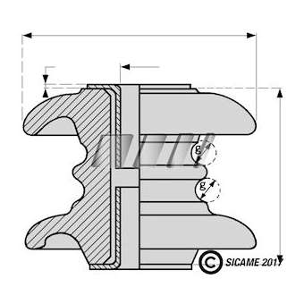 Isolateur d'arrêt pour ligne BT|sm-ci-SICA22