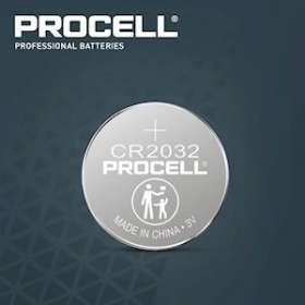 Pile bouton lithium Procell 2032 3V x5 Haute densité énergétique|Duracell Procell-PCL5000394150072