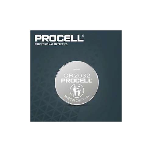 Pile bouton lithium Procell, 2032, 3 V