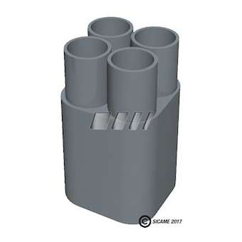 Extrémité therno-rétract BT4 cond- sout 1.5-10²|sm-ci-SICE4R1.5-10