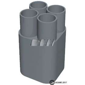 Extrémité therno-rétract BT4 cond- sout 1.5-10²|sm-ci-SICE4R1.5-10