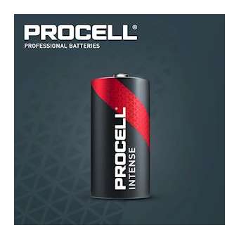 Pile alcaline Procell Intense C 1,5V Boite de 10 pour appareils énergivores|Duracell Procell-PCL5000394136977