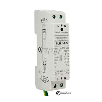 PARAFOUDRE FLH1-1.5 230V|sm-ci-SICPARAFLH1-1.5-COSSE-FILS