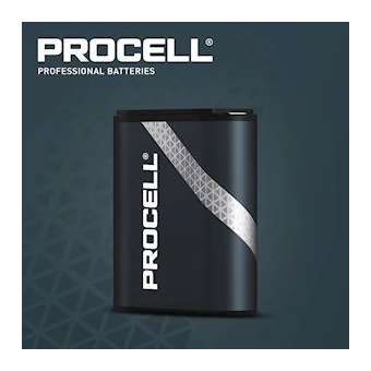Pile alcaline Procell 4,5V Boite de 10 Puissance fiable et longue dure'e|Duracell Procell-PCL5000394122239