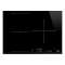 Table induction - 70 cm - Bord Biseauté - 3 foyers|Smeg france-SMFSI1M7733B