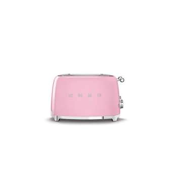 Toaster 4 tranches Années 50 - Structure en acier embouti|Smeg france-SMFTSF03PKEU