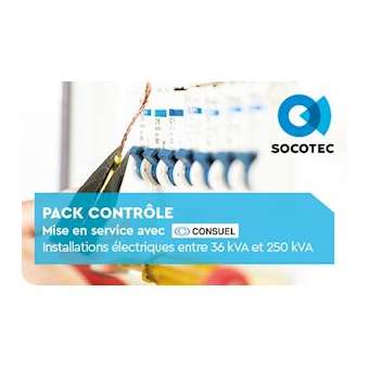 Contrôle d'une installation de 36 KVA à 250 KVA pour mise en service avec CONSUE|-SOQSOCEQT06