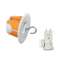 Pot de centre DCL multimateriaux BBC CAPRITHERM+ 50mm D67mm +douille+fiche