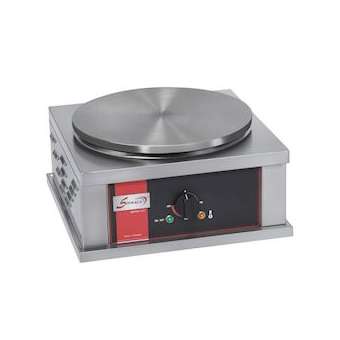 CREPIERE ELECTRIQUE CARREE PROFESSIONNELLE A USAGE INTENSIF - DIAMETRE 40 CM|Sofraca-SFCCR1CE40